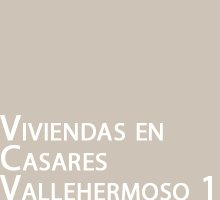 Viviendas en Casares - Vallehermoso (I)